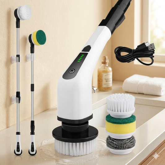 Elegąbka™ – Inteligentna Elektryczna Szczotka do Czyszczenia